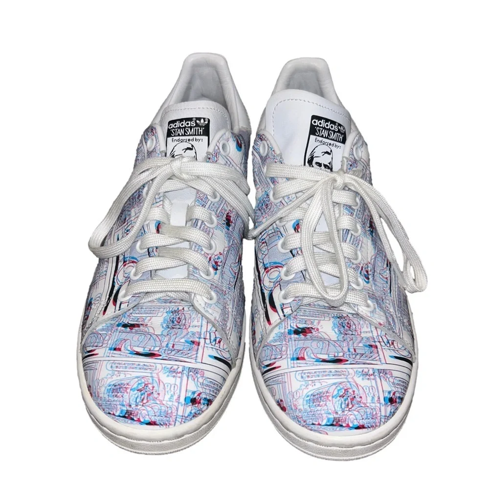 Adidas Stan Smith x Disney Mickey Mouse Comic Strip Sneakers Men’s 9